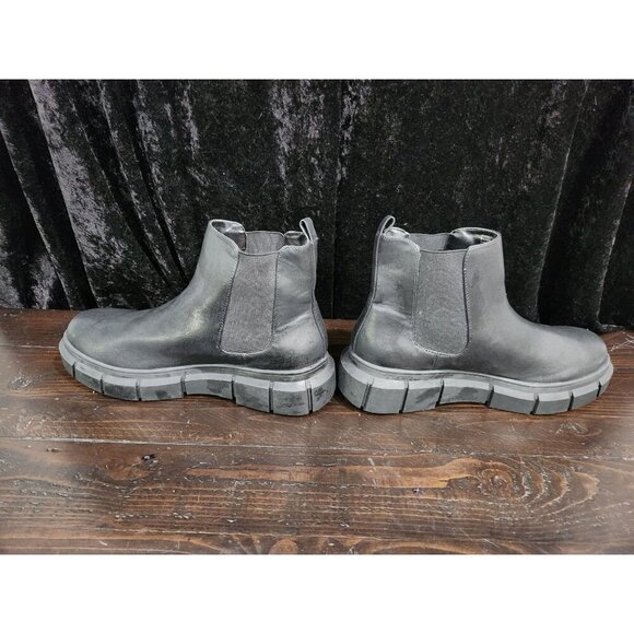 BP Niya Black Lug Sole Chelsea Boots/Sz. 10M - Picture 4 of 11